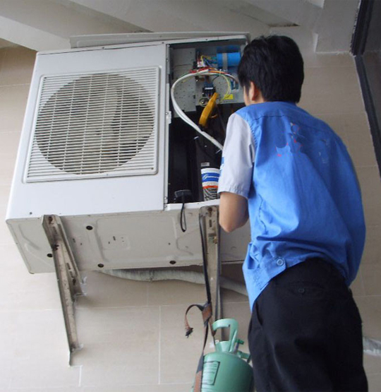 清苑空调开机无反应维修